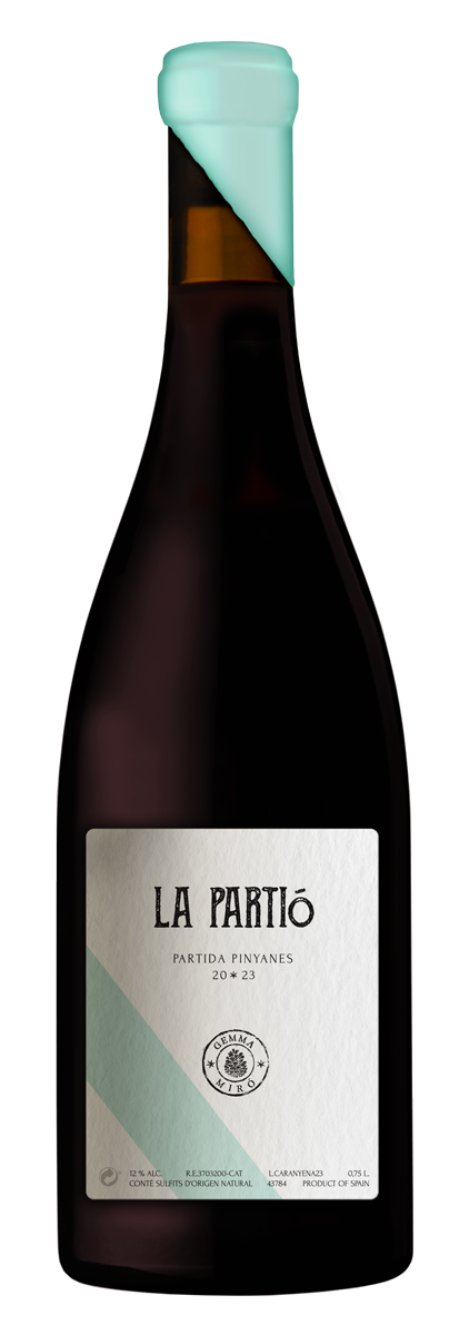 Fotografia de l'ampolla La Partió.